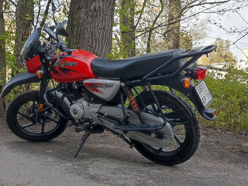 Мотоцикл bajaj boxer bm 150