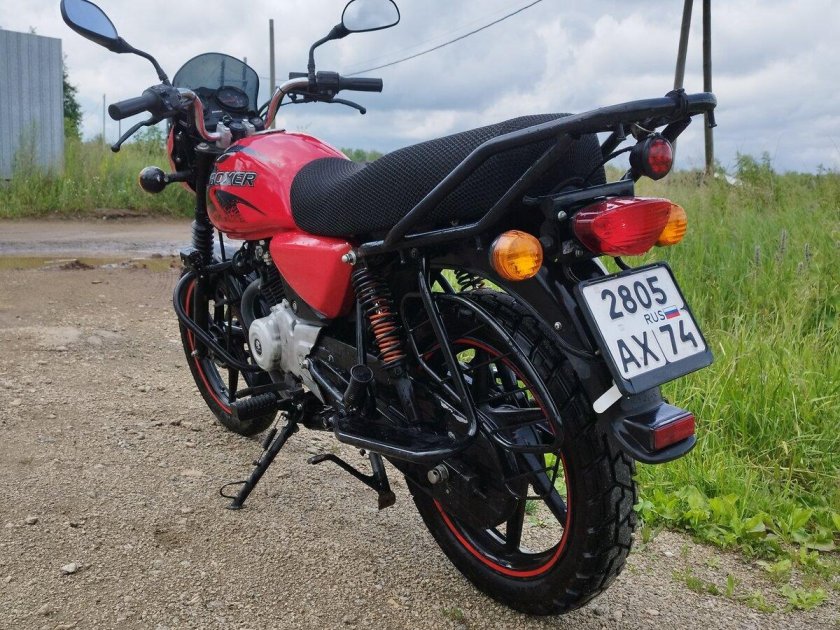 Мотоцикл bajaj boxer bm 125 x
