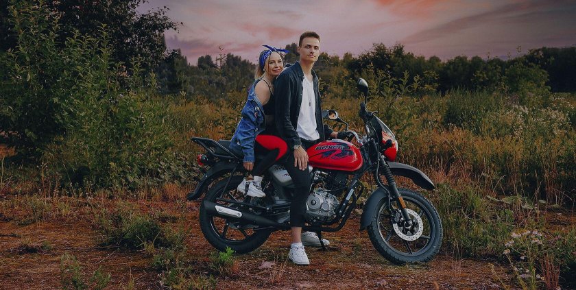 Мотоцикл Bajaj Boxer 150