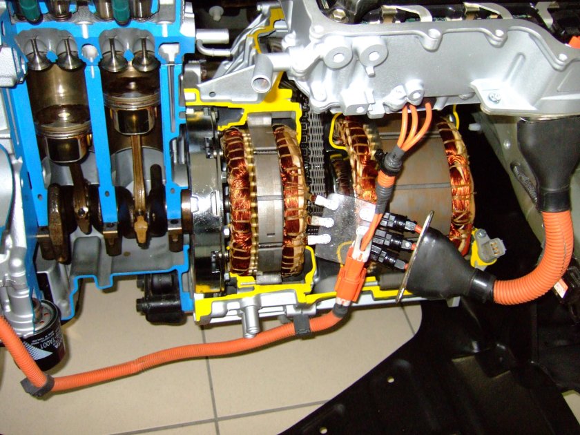 Гибридный двигатель Тойота Приус