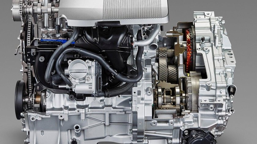 Мотор тойота приус