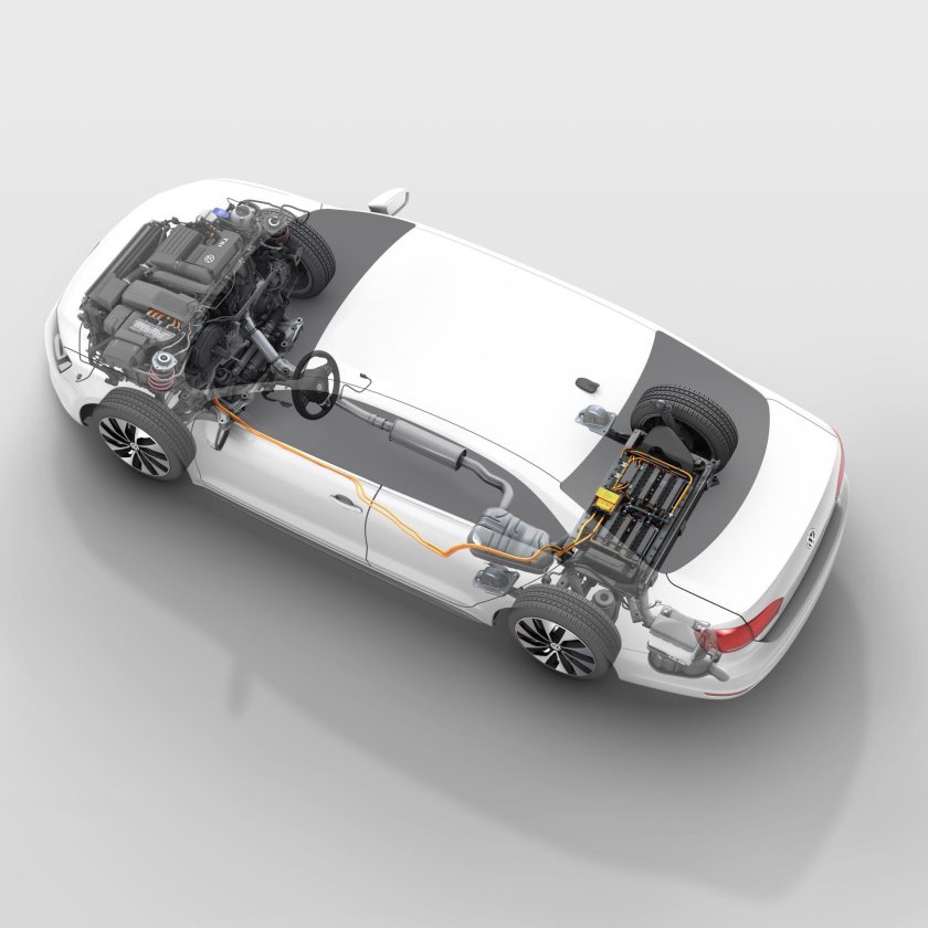 Фольксваген Джетта гибрид ДВС