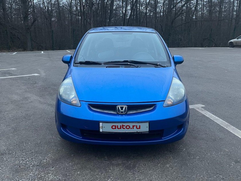 Синяя хонда