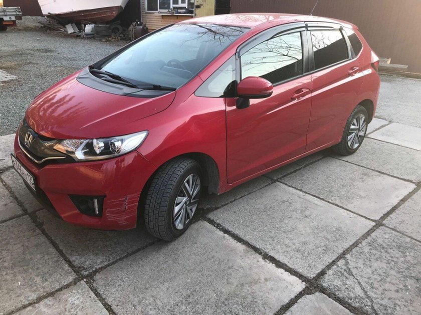 Honda Fit 3 рейлинги
