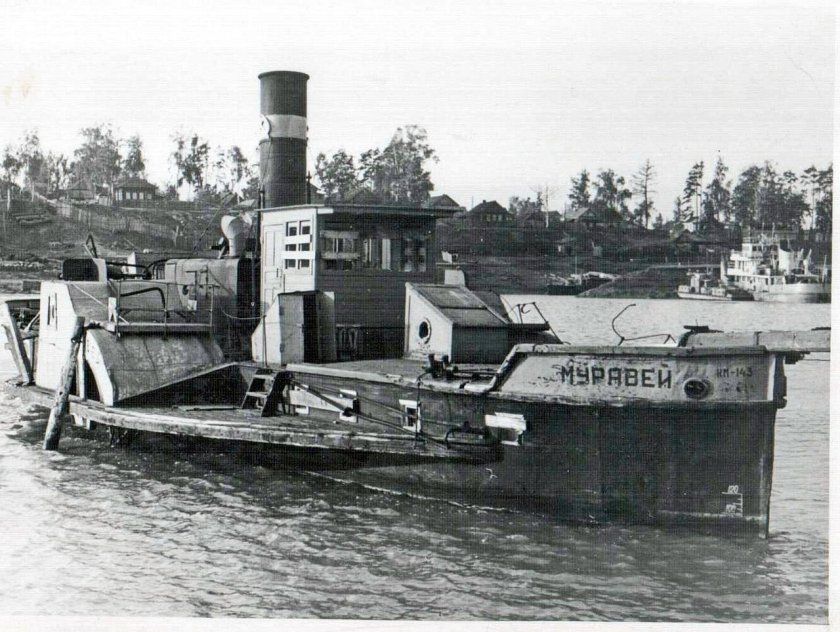 Речные колесные буксирные пароходы