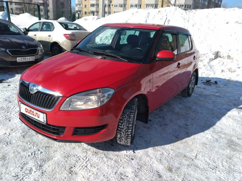 Шкода фабия 2014