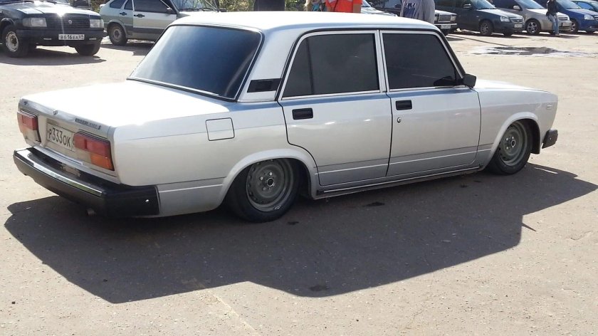 ВАЗ 2107 серебристая БПАН