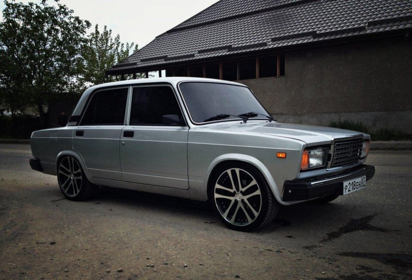 Рельсы r15 на ВАЗ 2107