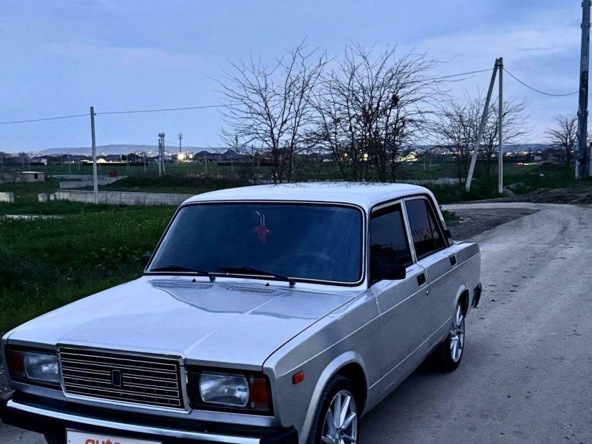 Ваз 2107 серебристая