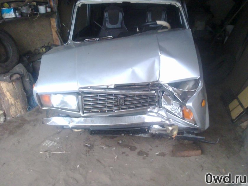 ВАЗ 2107 кварц битая