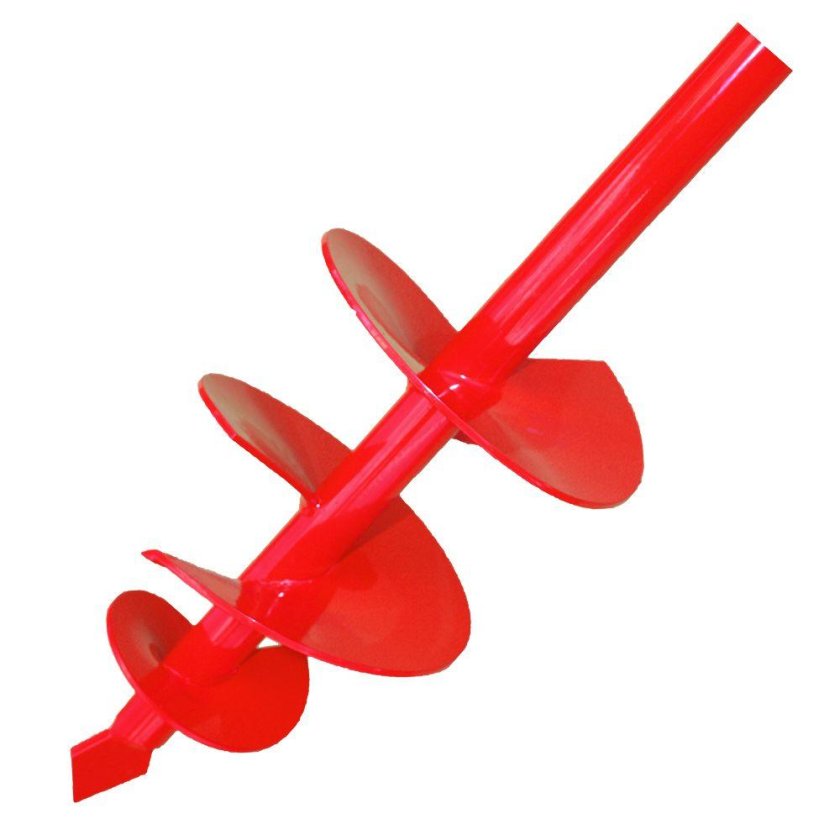 Земляной бур мастер бур серии стандарт d160 мм 3 шнека ø27