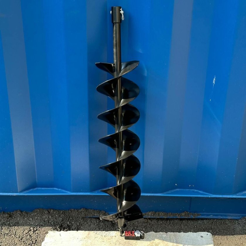 Шнек однозаходный для грунта dde