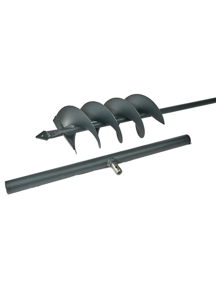 Шнек для мотобура 300 мм земли карвер