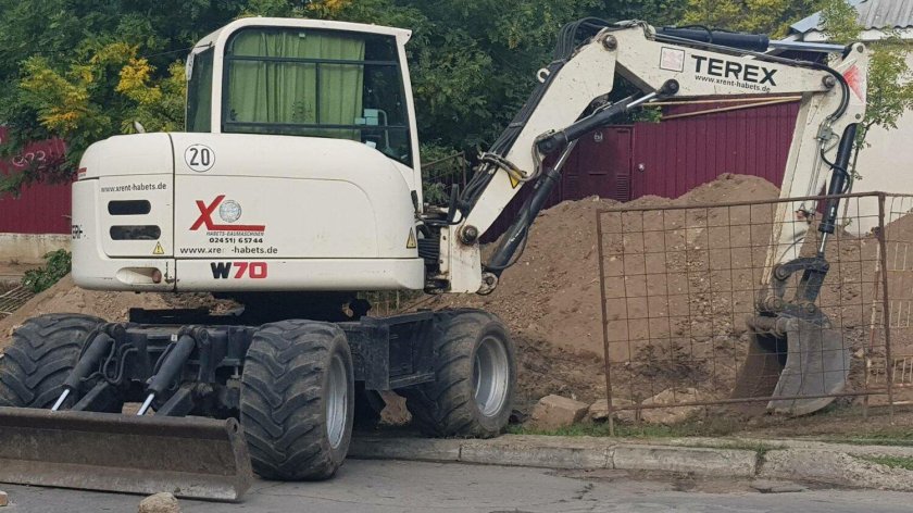 Экскаватор Терех 85 таблица на переднем мосту