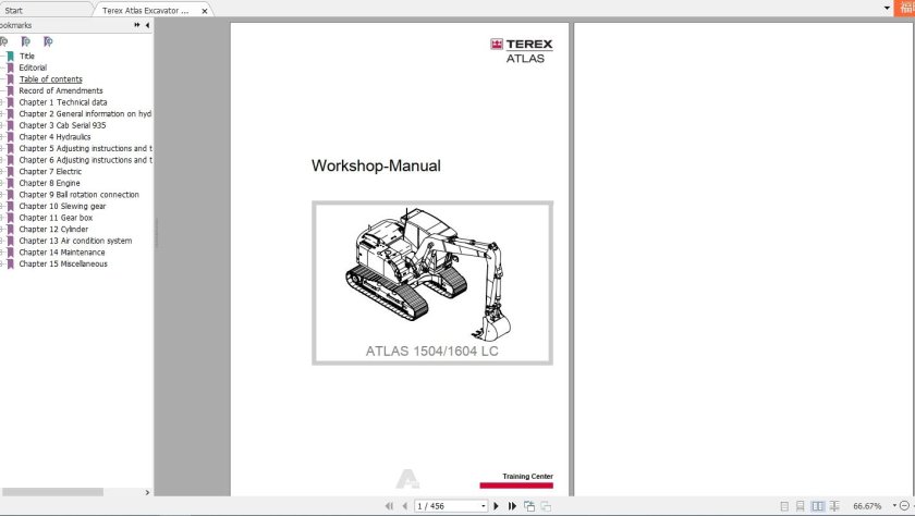 Atlas 1604 service manual