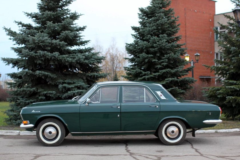 ГАЗ 24 Волга зеленая