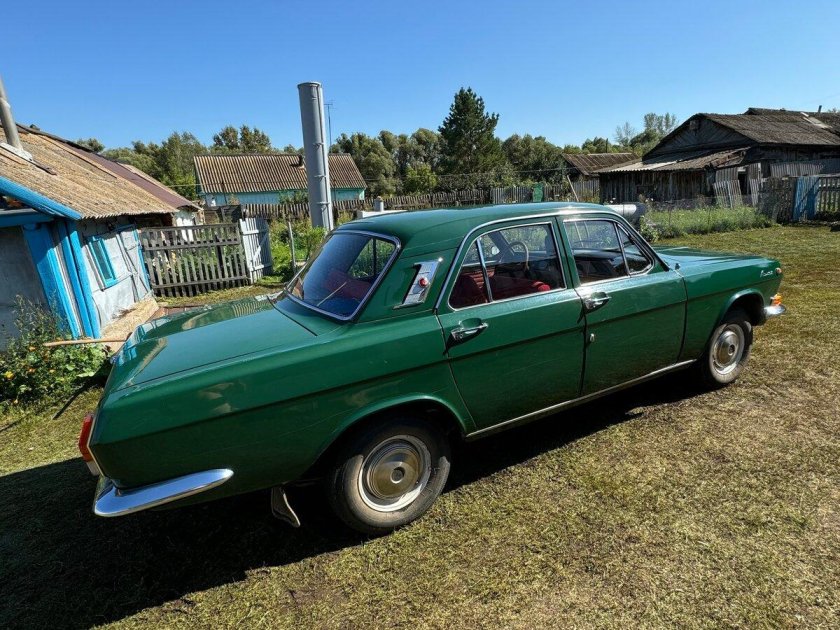 Газ 24 волга зеленая