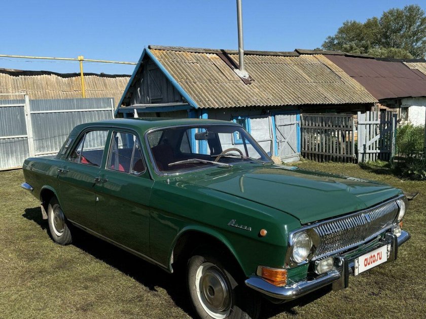 Газ 24 волга зеленая