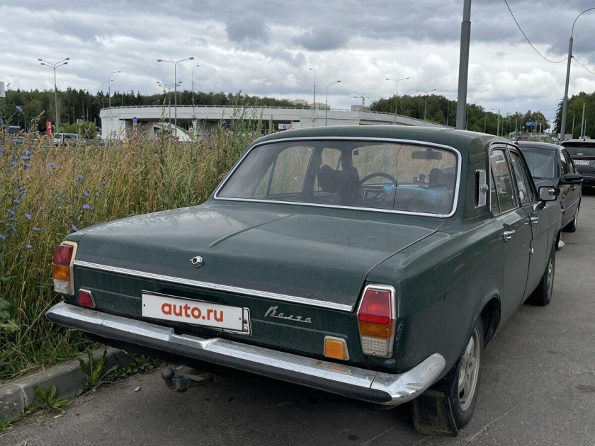 Волга с мотором сзади
