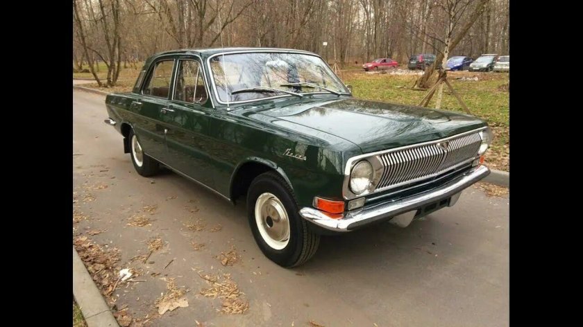 ГАЗ 24 Волга зеленая