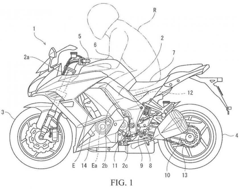 Кавасаки z1000 схема