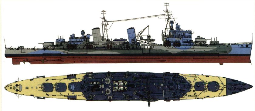 Легкий крейсер второй мировой войны