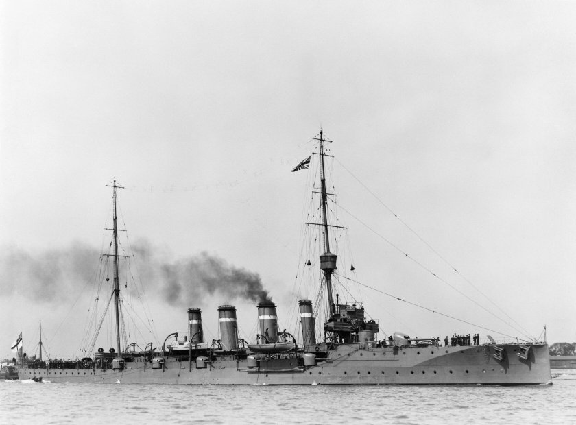 Крейсер Карлсруэ 1914