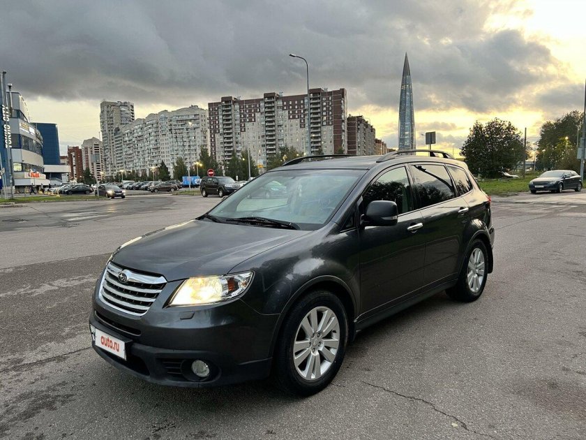 Субару Трибека 3.6 установка резины 19 255 55