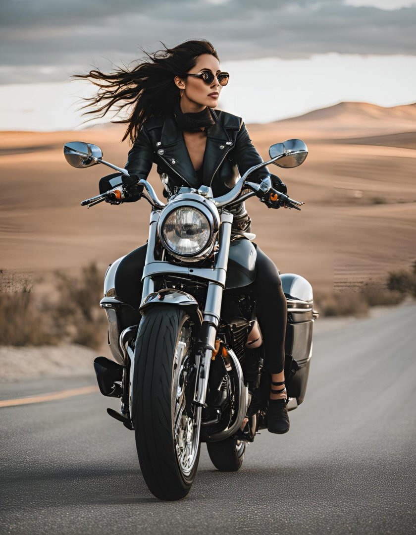 Байкерши харли дэвидсон