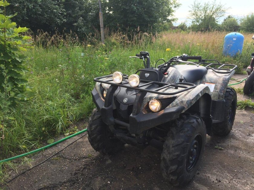Квадроцикл ямаха гризли