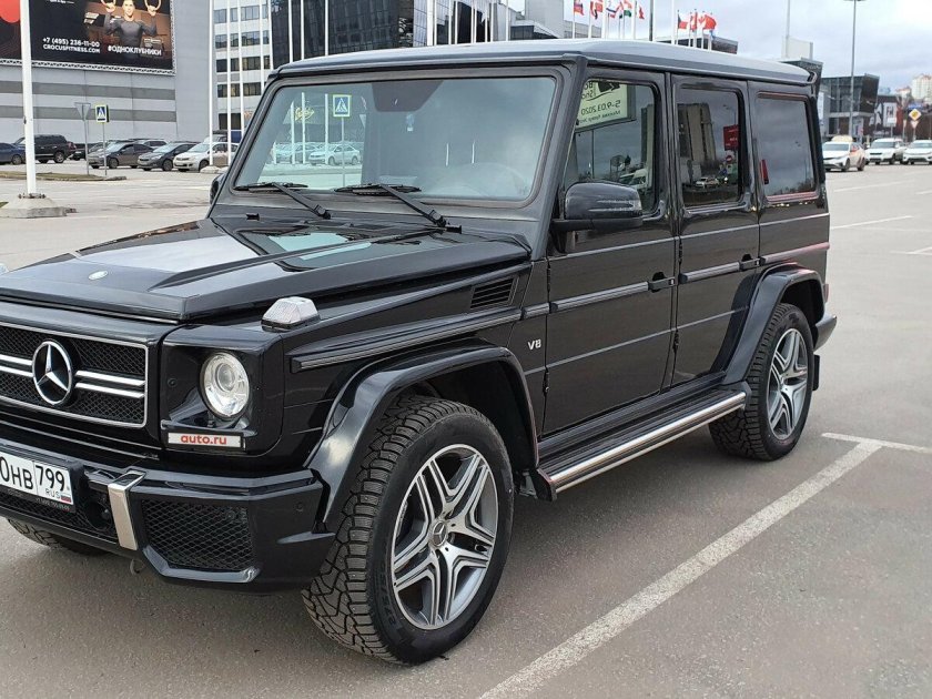 Мерседес гелендваген черный амг