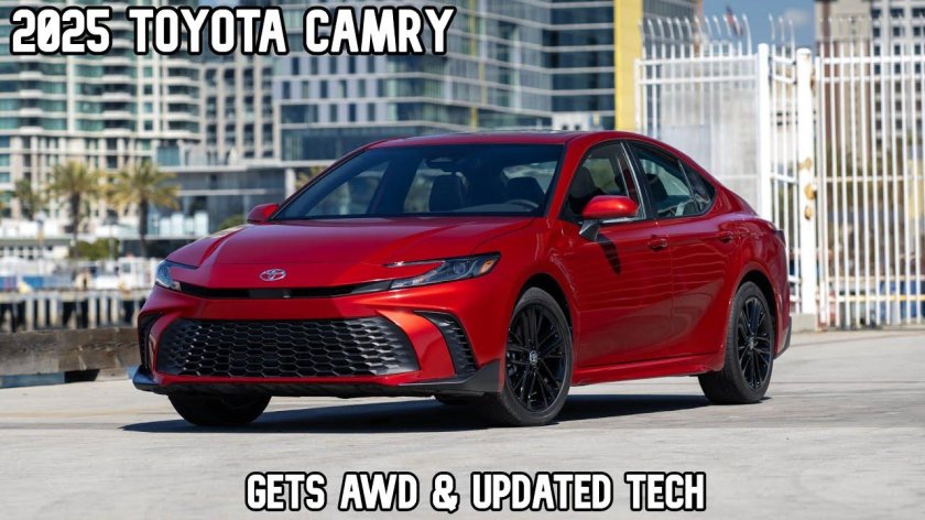 Новая тойота камри 2025