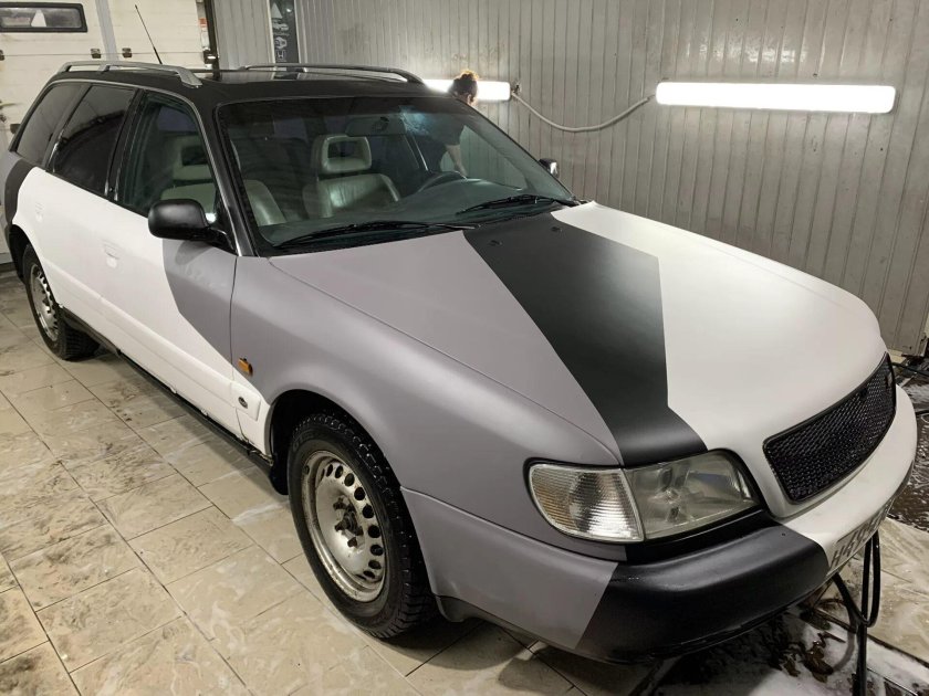 Покраска Монтана Блэк