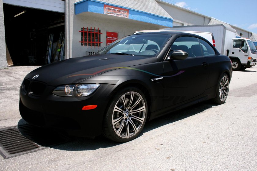 БМВ м5 черная матовая