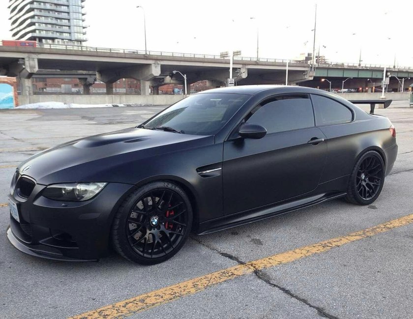 BMW e92 m3 Black Matte