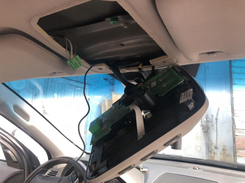 Видеорегистратор штатный Volvo xc90