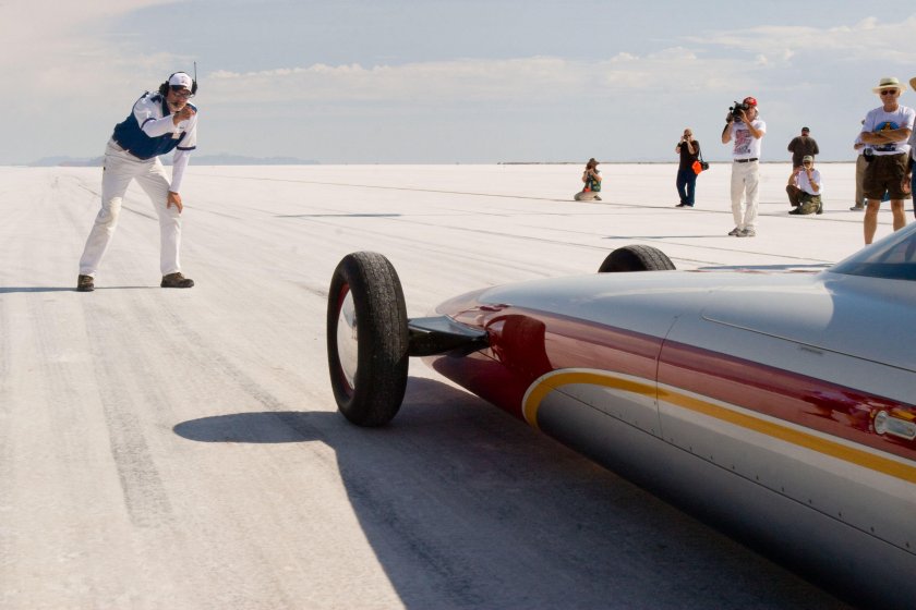 Озеро Бонневиль рекорд скорости