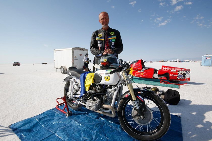 Бонневиль рекорд скорости мотоцикл