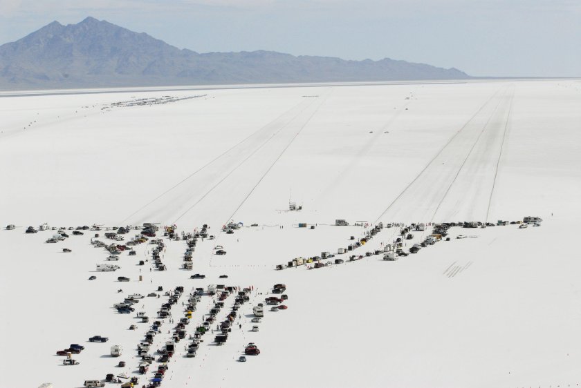 Соляное озеро Бонневиль