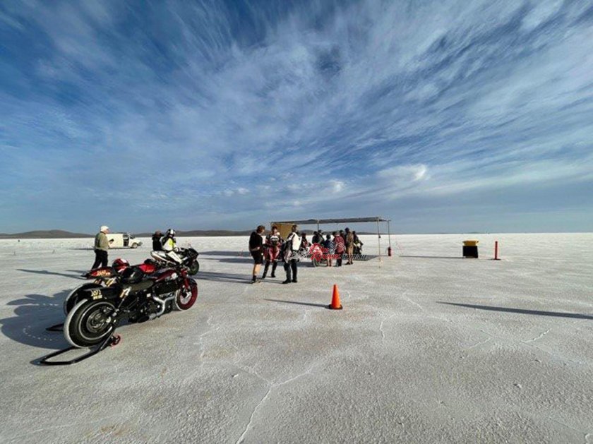 Озеро Бонневиль рекорд скорости