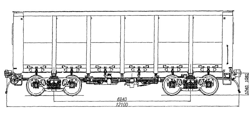 12-2122-01 Полувагон