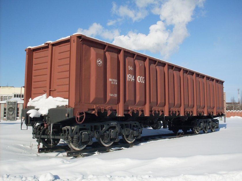 6 Осный полувагон