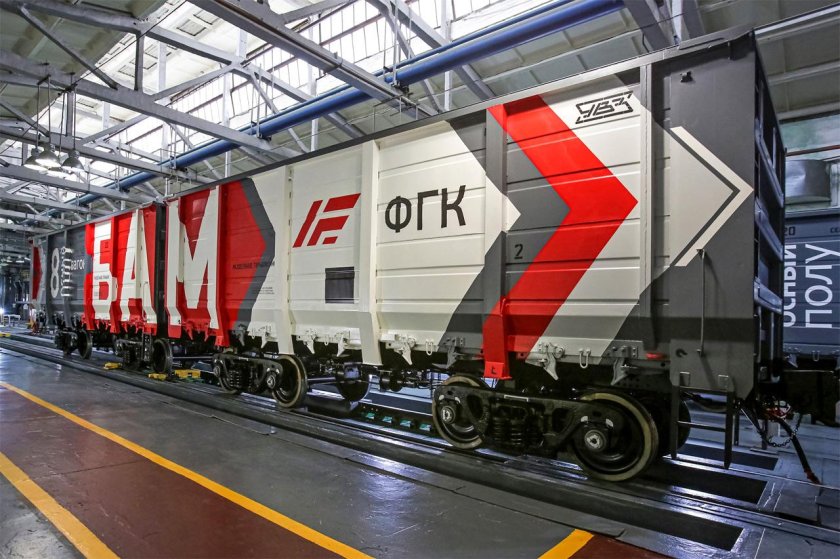 Современные грузовые вагоны ржд