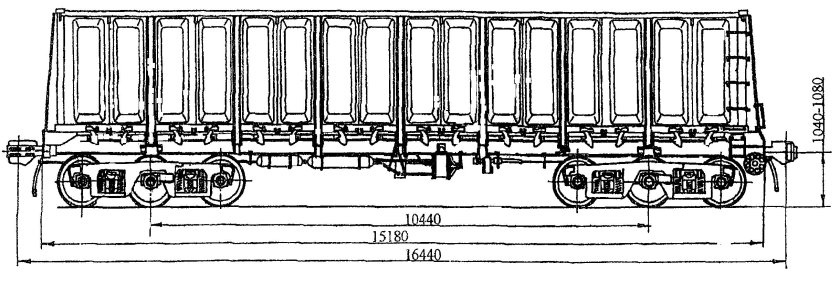Полувагон 12-127