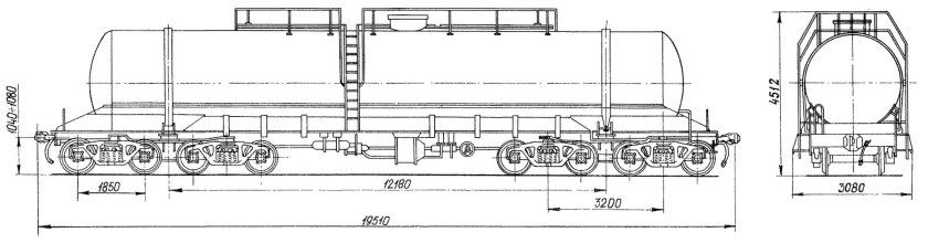 8 Осный вагон