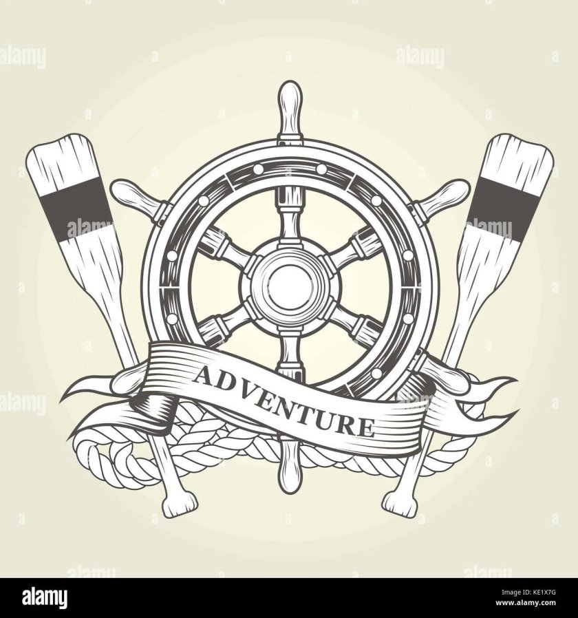 Штурвал корабля