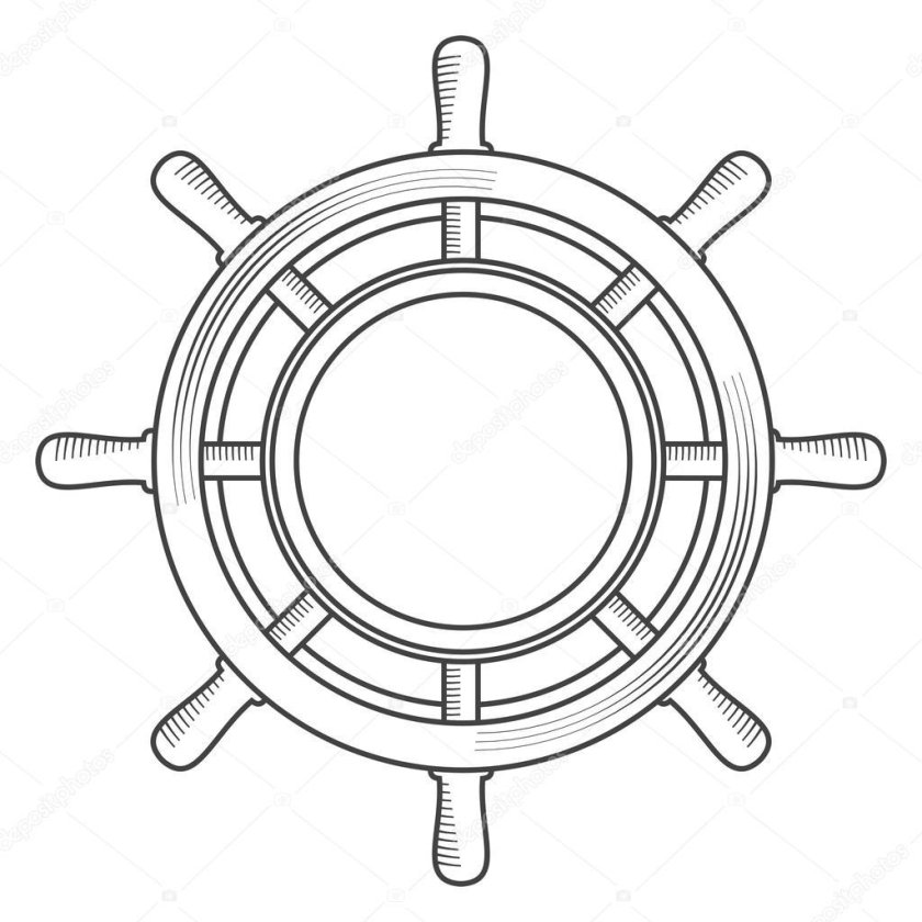 Штурвал корабля