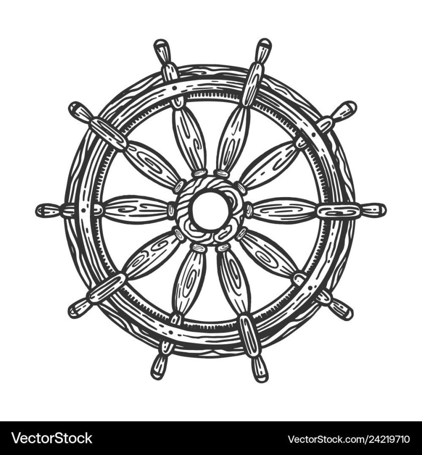 Штурвал эскиз