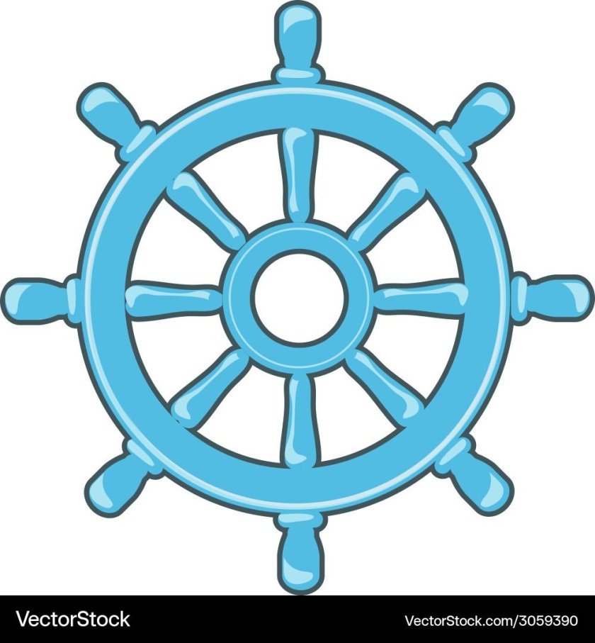 Штурвал значок