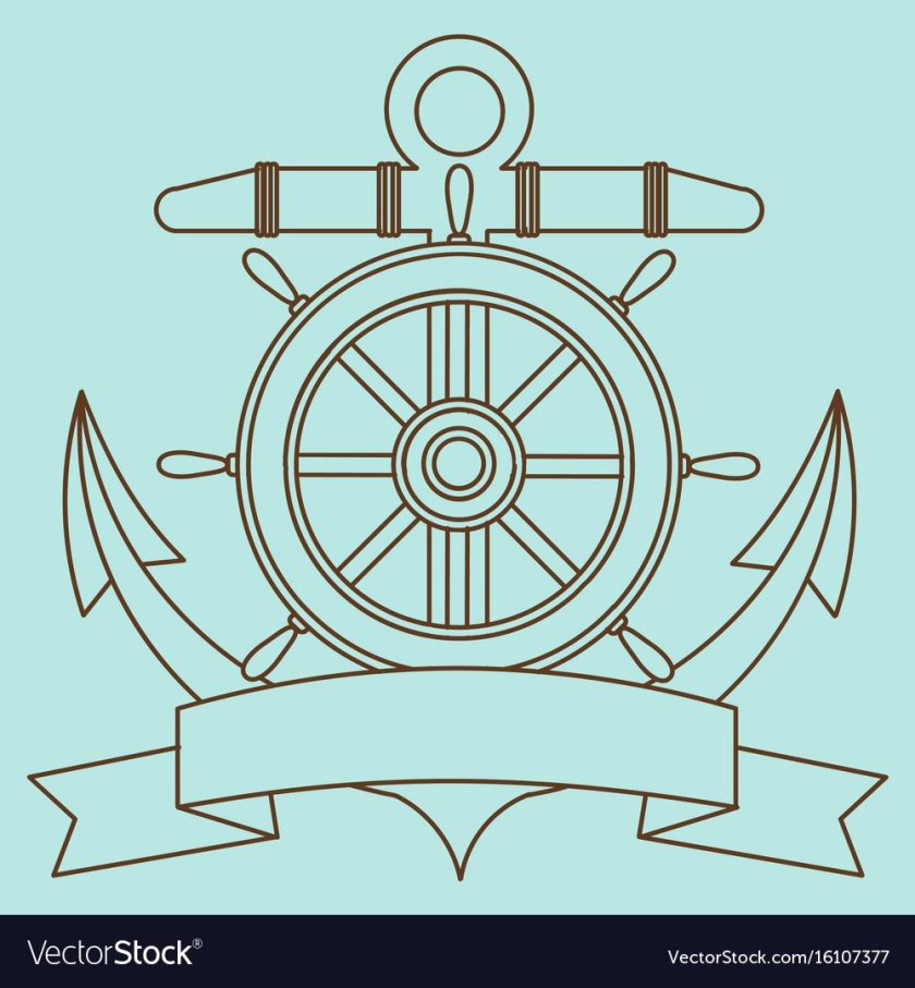 Штурвал корабля